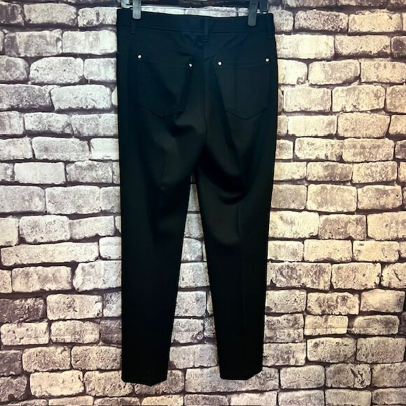 Chico's So Slimming Black Pants Size 6 Short - Picture 6 of 10